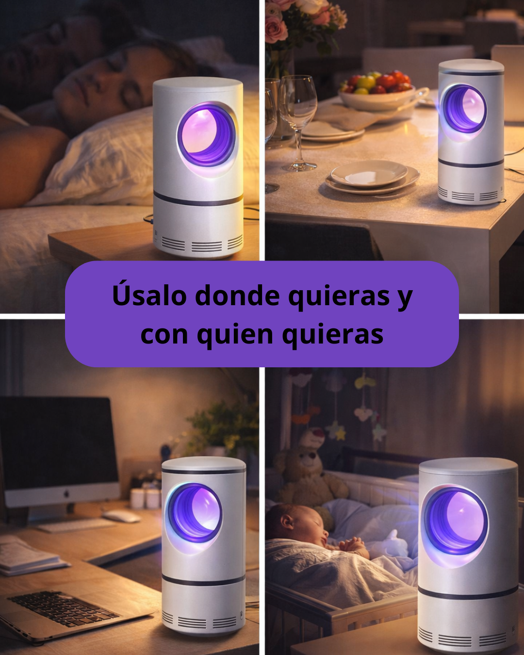 Safe Light - Lampara Repelente De Mosquitos