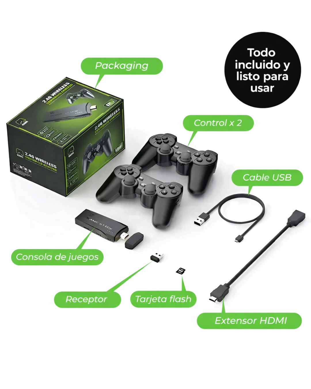 Game Stick Lite - Consola de juegos retro