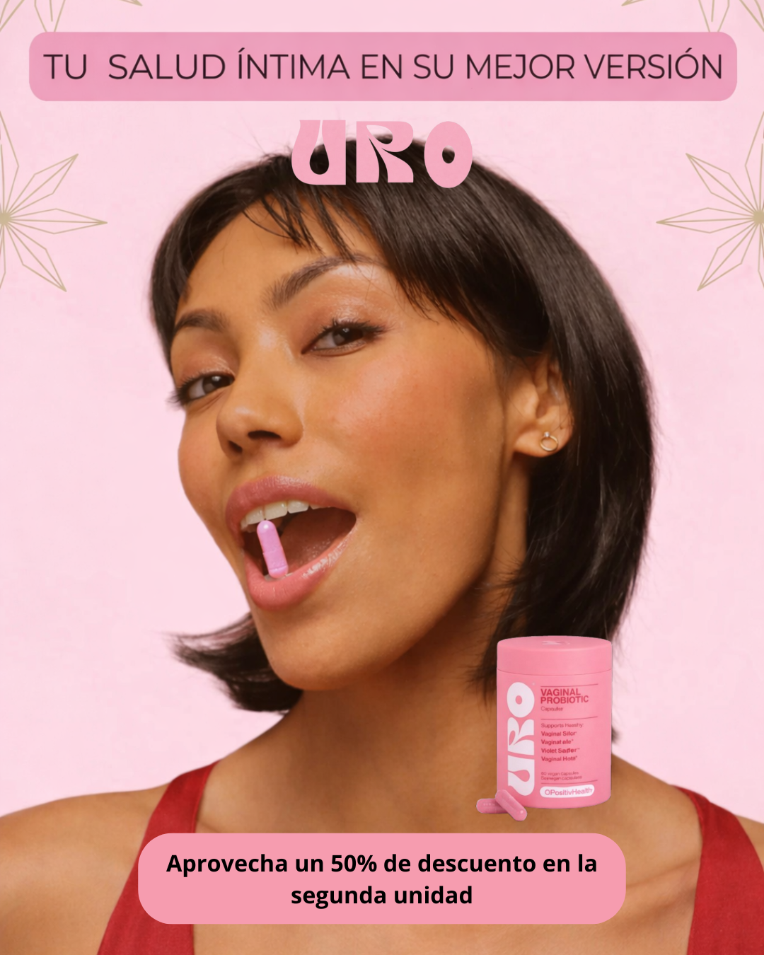 URO - Probiótico Para Mujeres