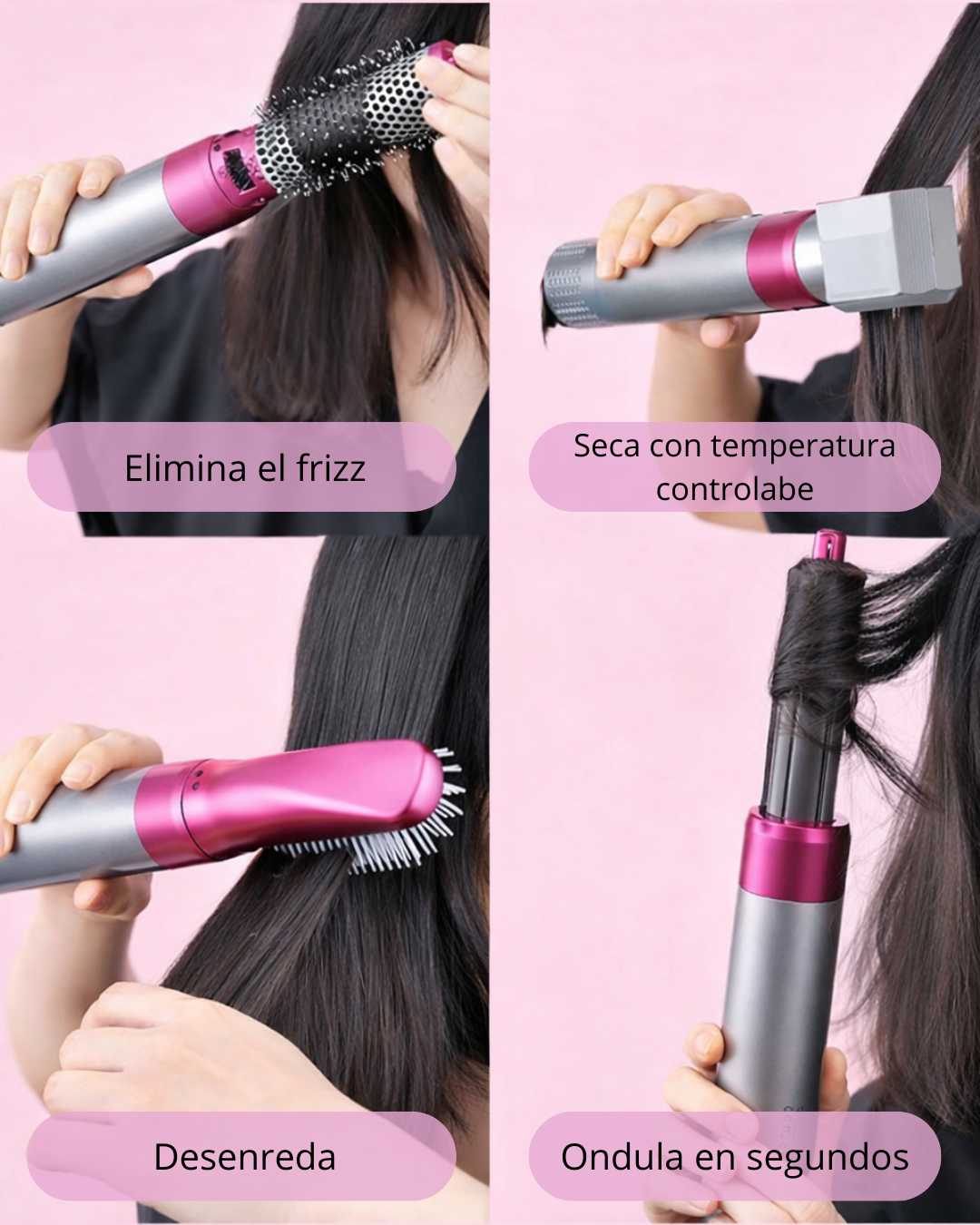 OnDiva - Cepillo Multifuncional 5 en 1