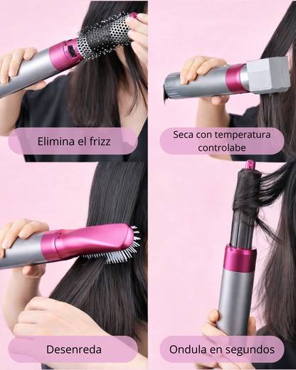 OnDiva - Cepillo Multifuncional 5 en 1
