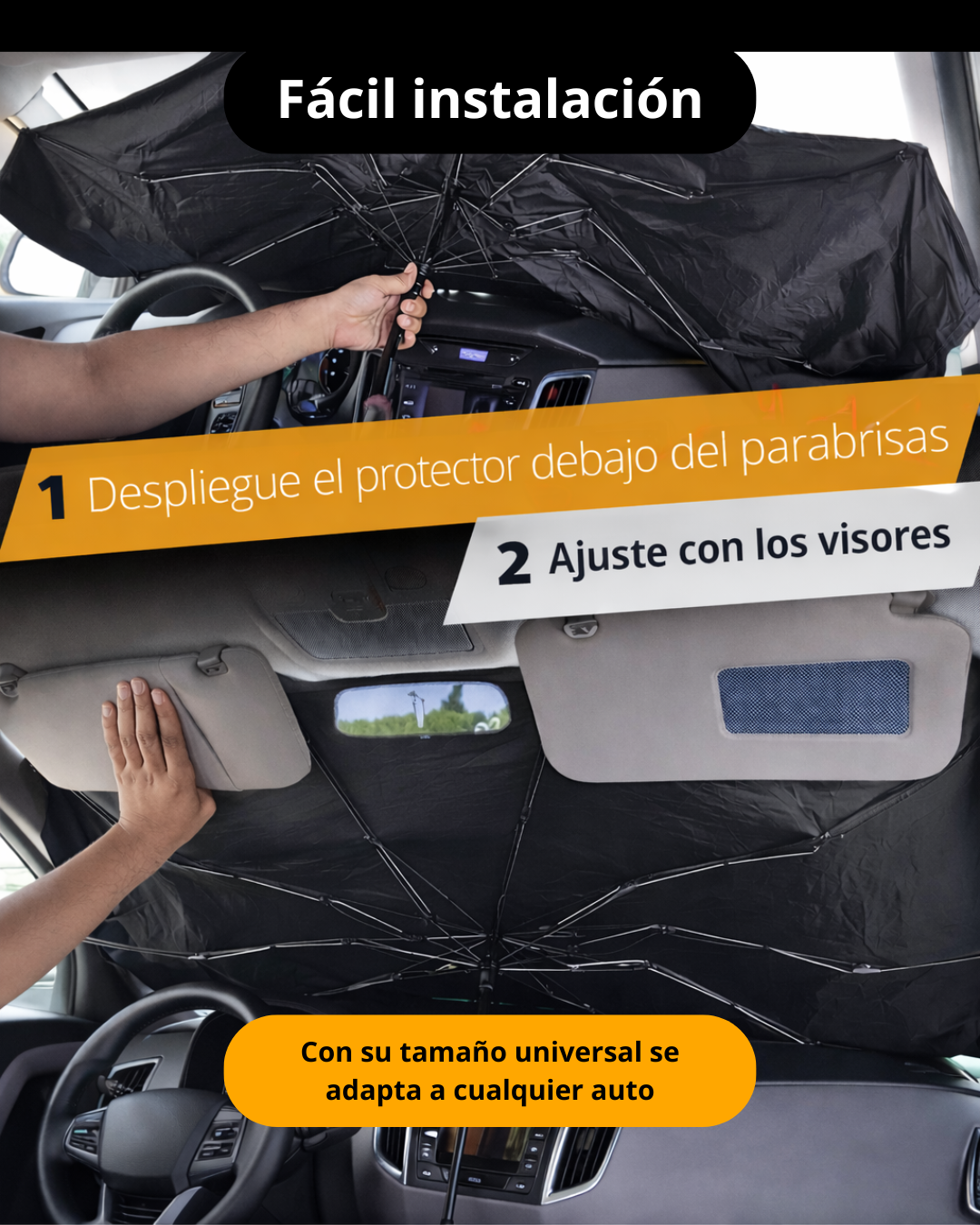 UVGuard - Sombrilla plegable anti rayos UV