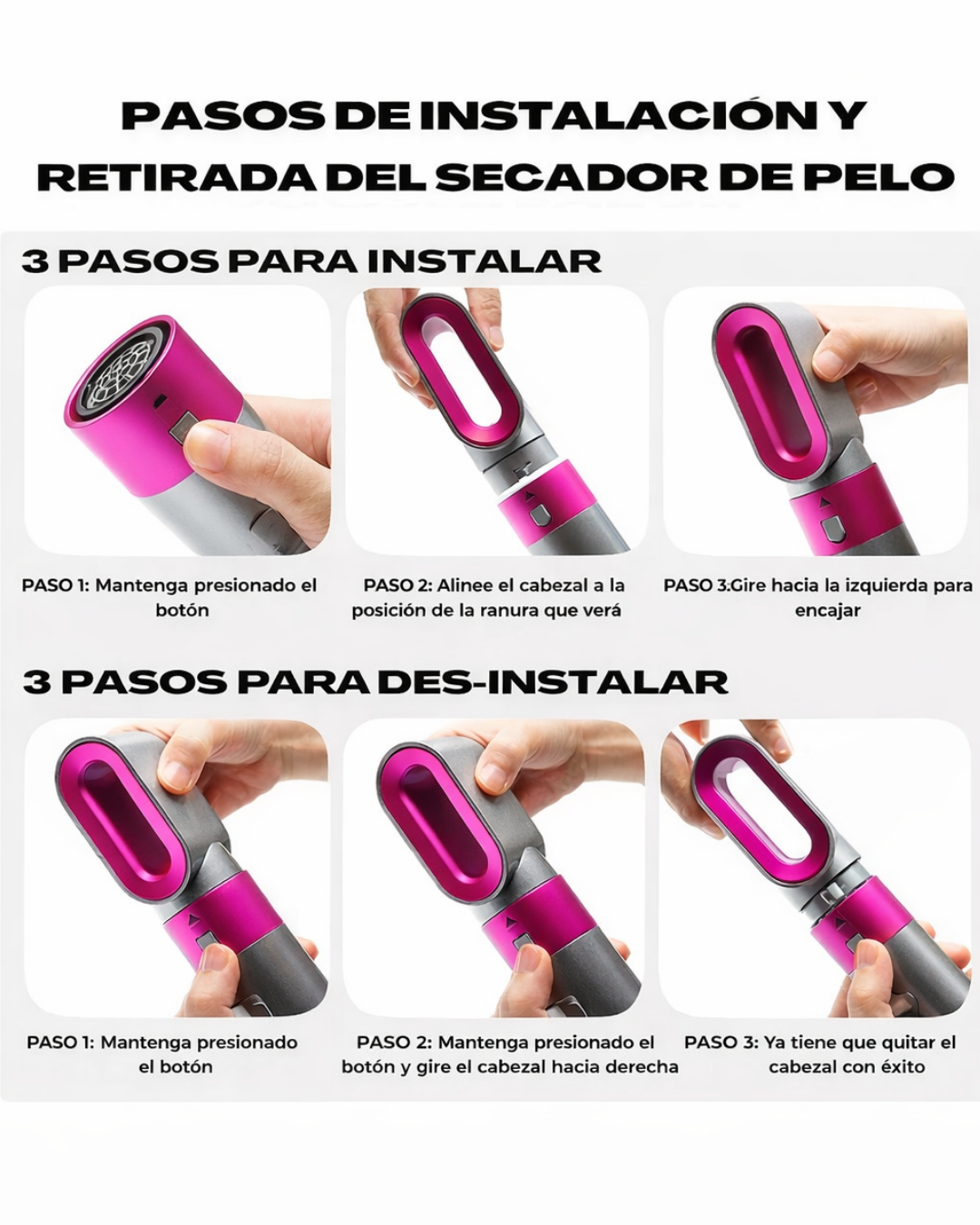 OnDiva - Cepillo Multifuncional 5 en 1