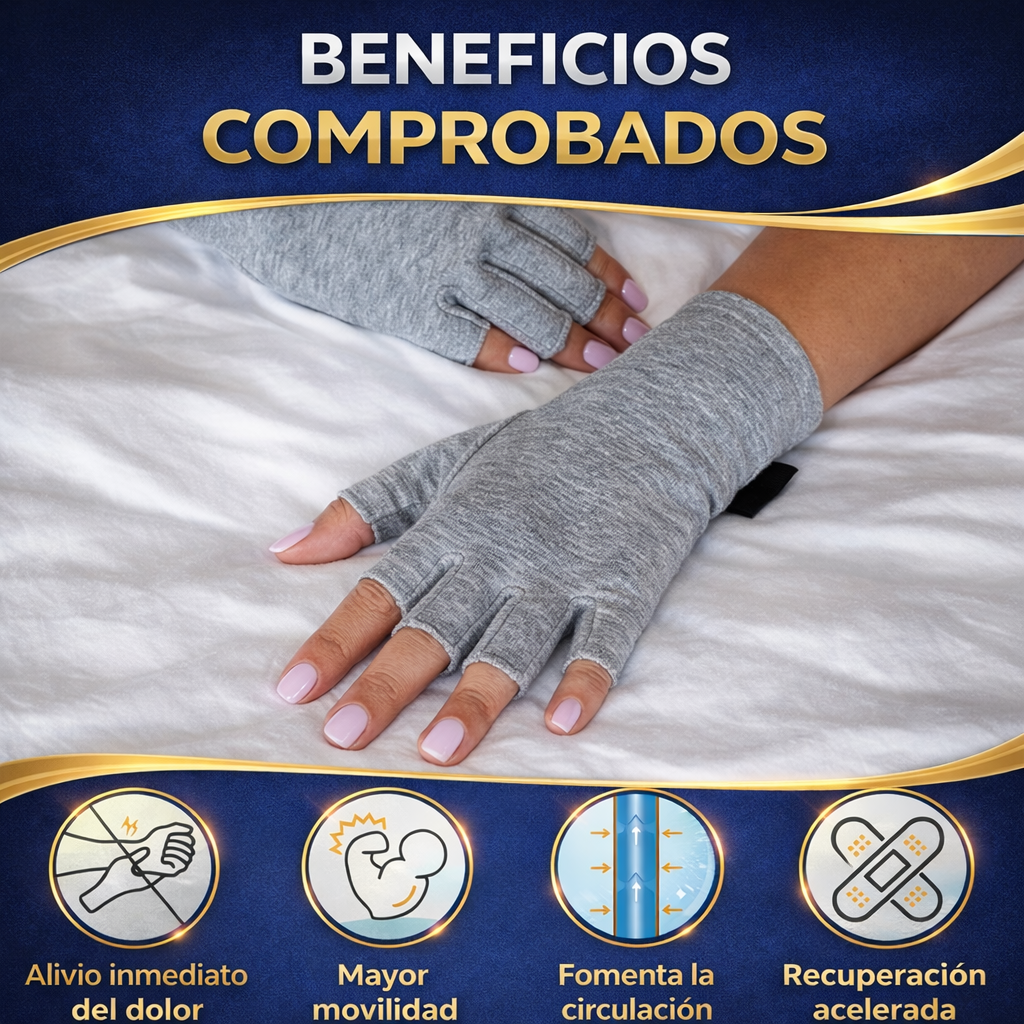 Guantes de Compresión Terapéutica | Movilidad sin molestias 💪