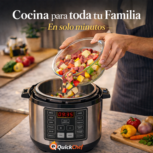 Quick Chef | Olla a Presión Eléctrica 6L