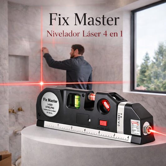FixMaster™ | Nivelador Laser 4 en 1 🎯