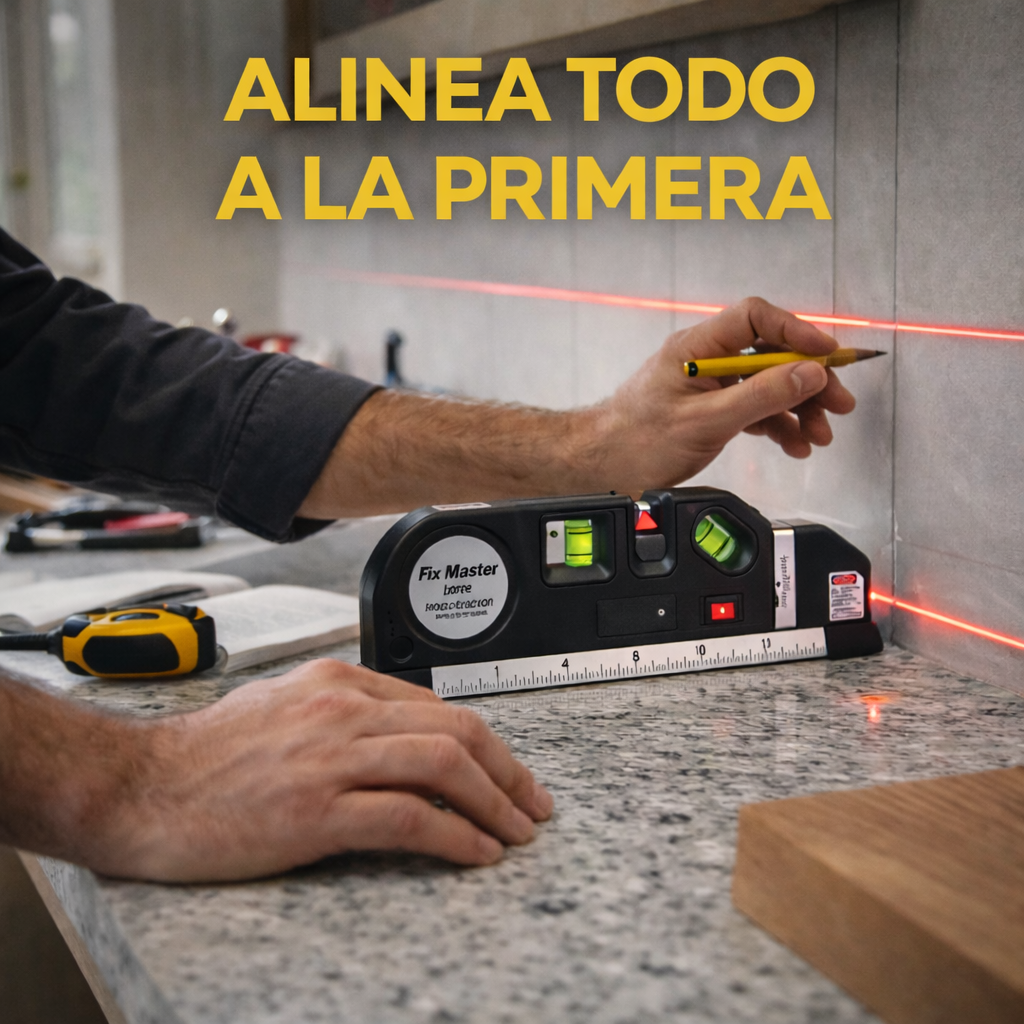 FixMaster™ | Nivelador Laser 4 en 1 🎯