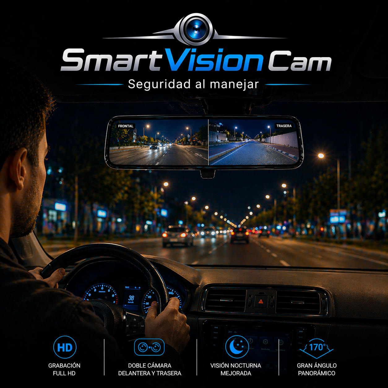 SmartVision Cam | Espejo Inteligente con Cámara