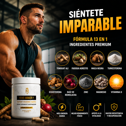 King Maker | Energía masculina total ⚡