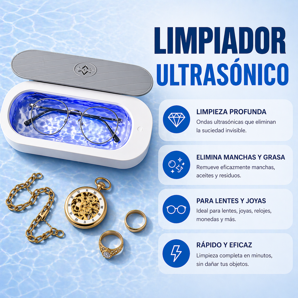 UltraShine™ | Limpiador Ultrasónico ⚡