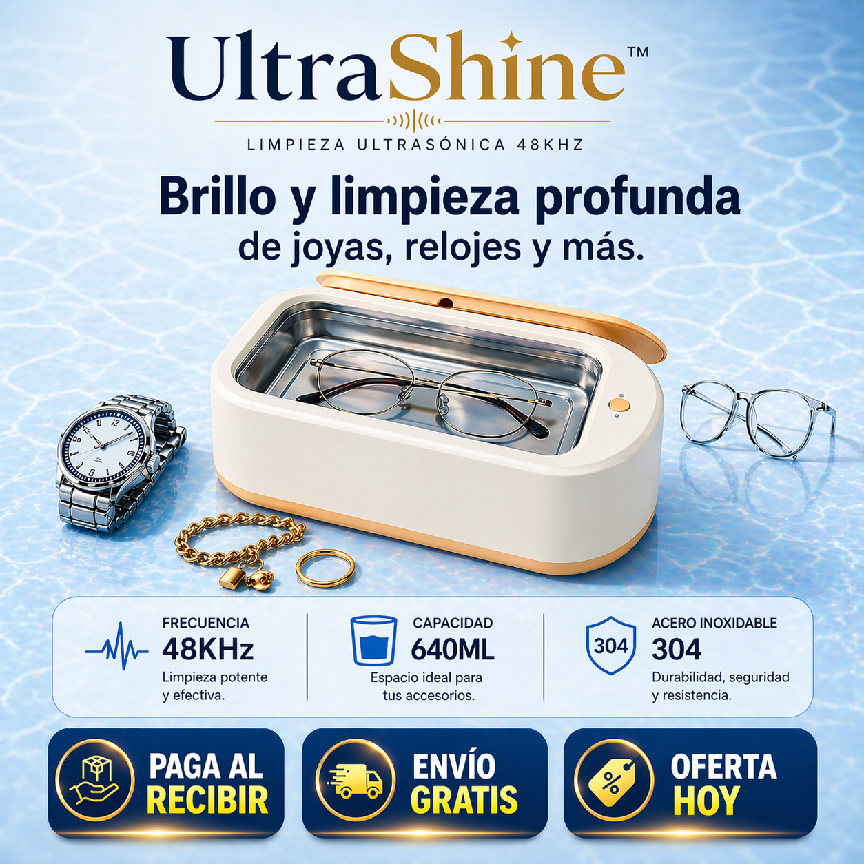 UltraShine™ | Limpiador Ultrasónico ⚡