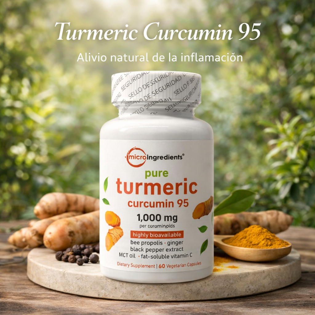 Curcumina 95 | Alivio natural diario 🌿