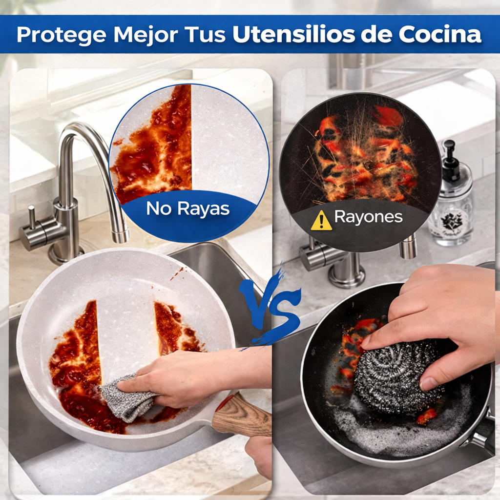 InoxCleaner™ | Pack 10 paños metálicos acero inoxidable