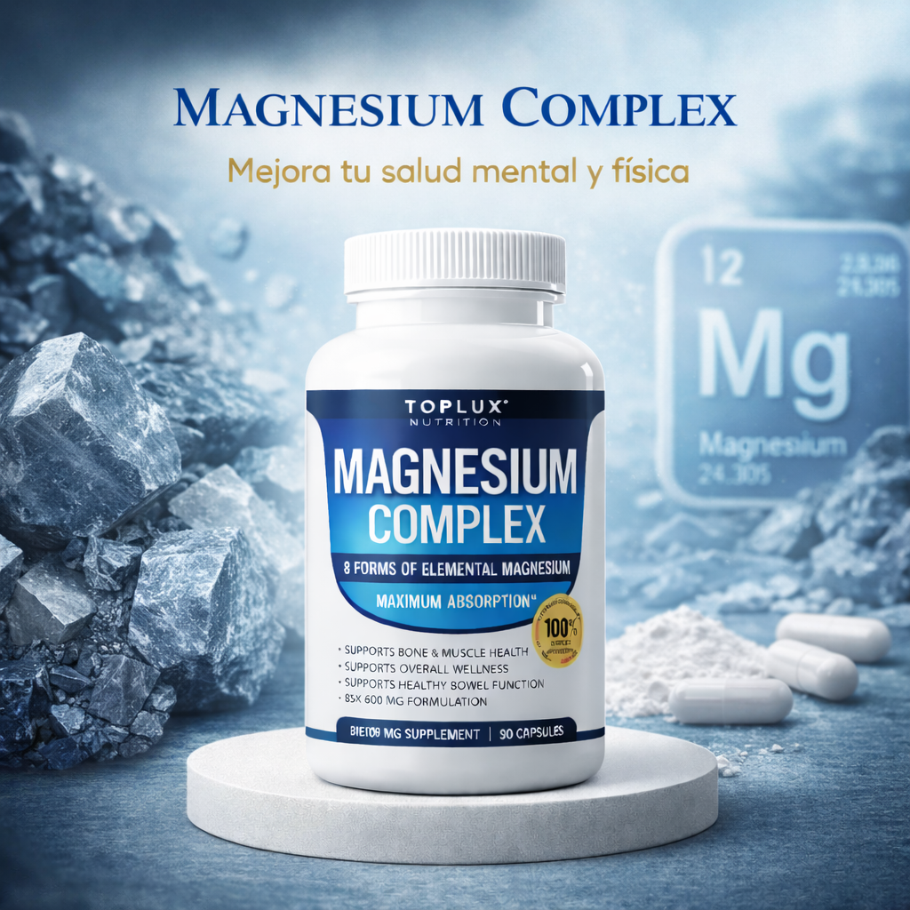 Magnesium Complex 8 en 1 | Bienestar Diario 💊