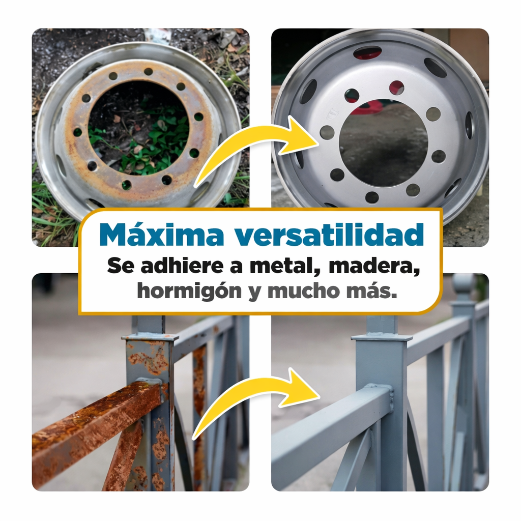 OxiZero - Pintura Antióxido para Metal 1 kg negro