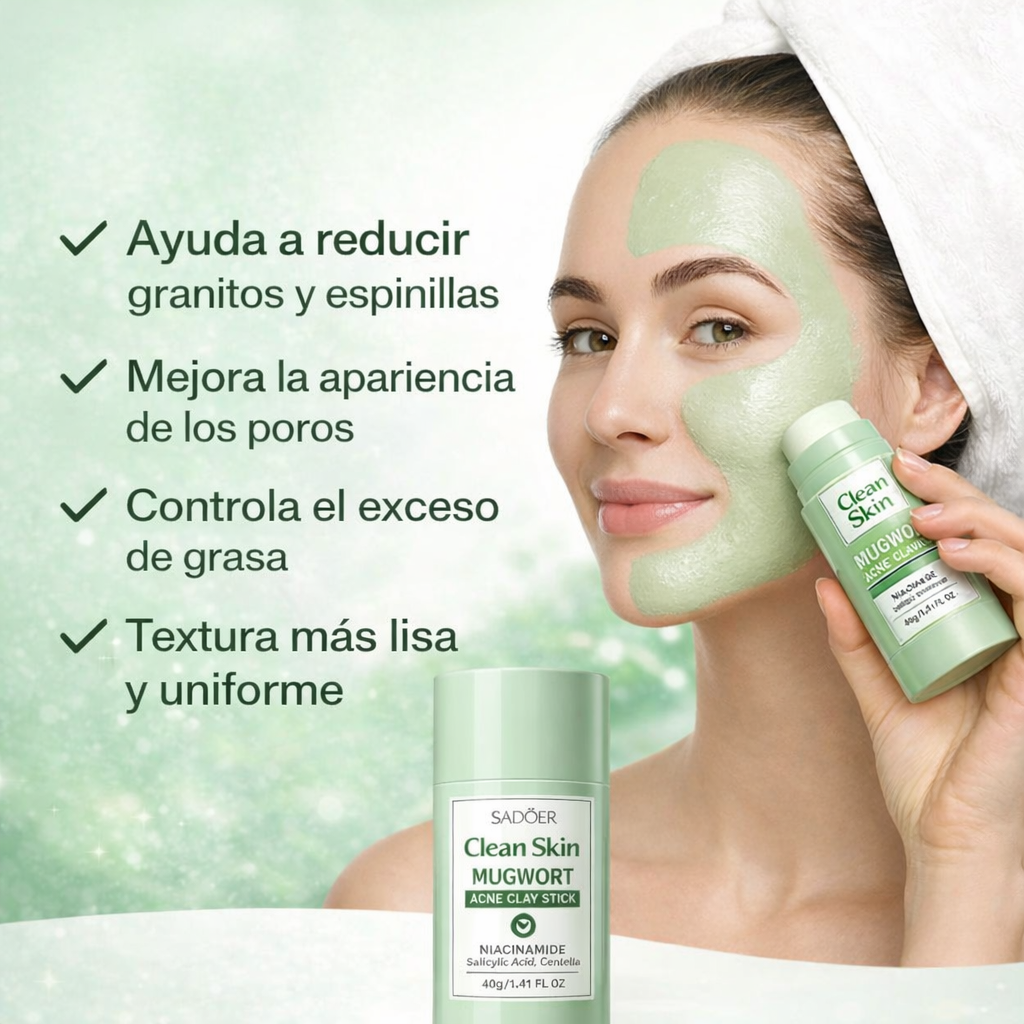 Clean Skin - Mascarilla de arcilla en barra