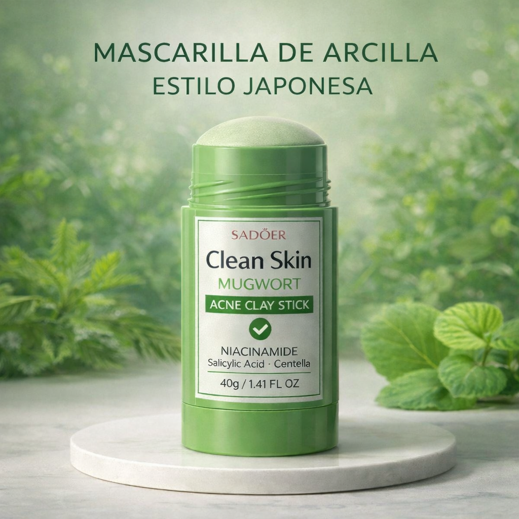 Clean Skin - Mascarilla de arcilla en barra