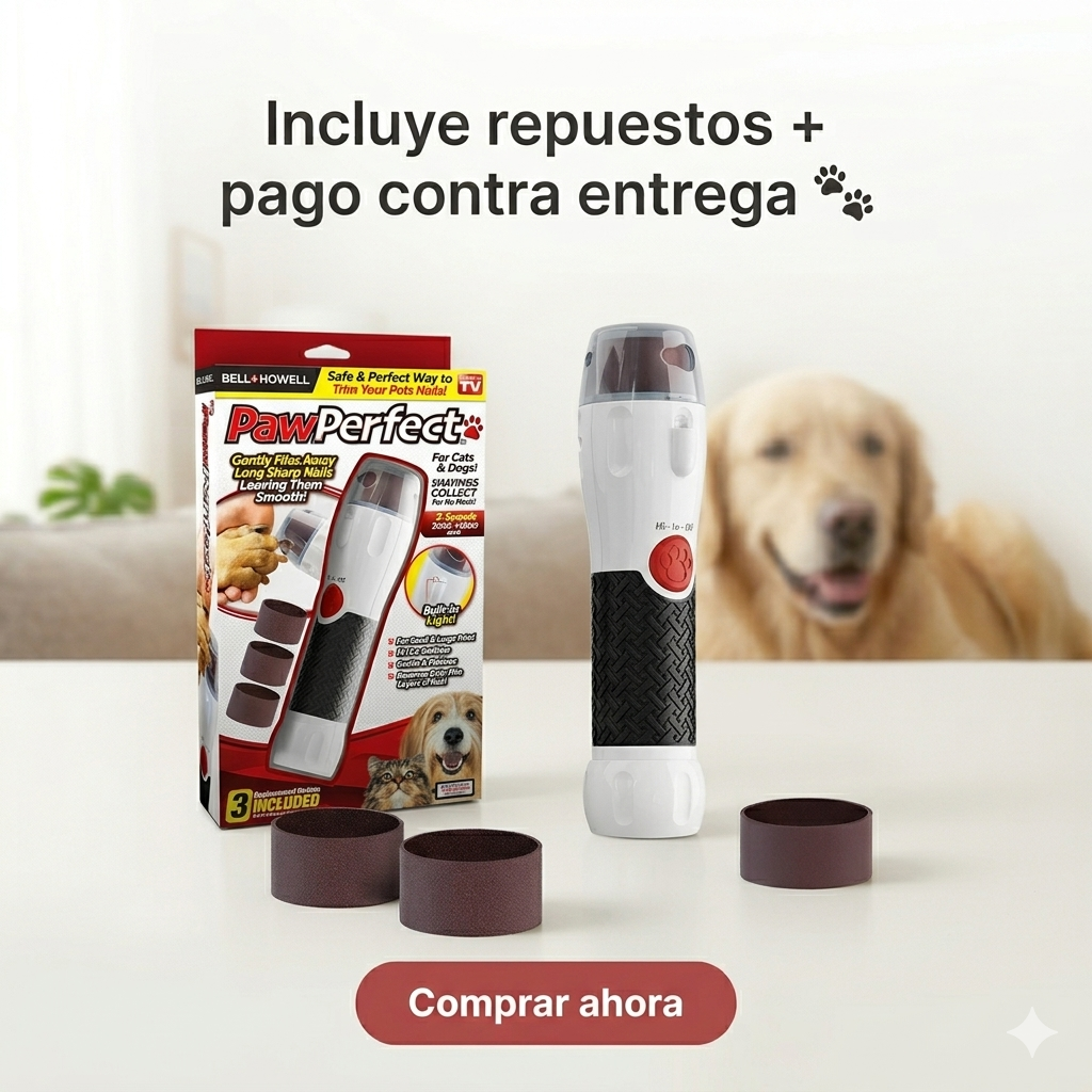 Paw Perfect |  Corta Uñas y limador para Mascotas🐾
