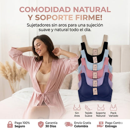 Brasier Push Up | Realza sin molestias ✨ | Compra una unidad y lleva otra de regalo