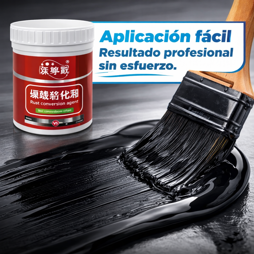 OxiZero - Pintura Antióxido para Metal 1 kg negro